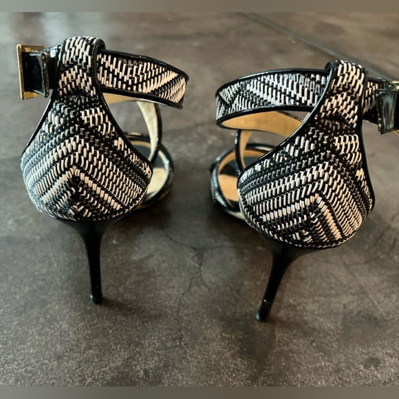 Jimmy Choo Black and White high Heels, size 38 1/2 - Picture 2 of 10